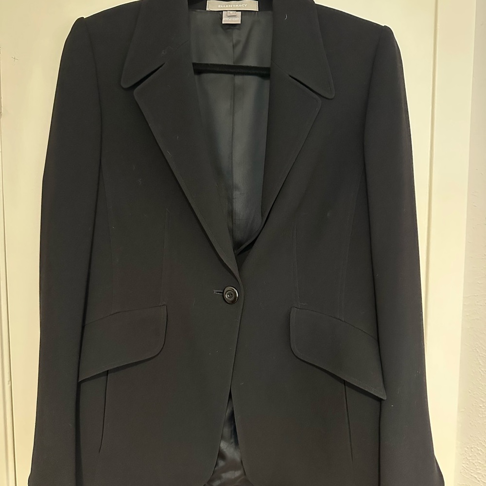 Ellen Tracy Classic Black Women's Blazer